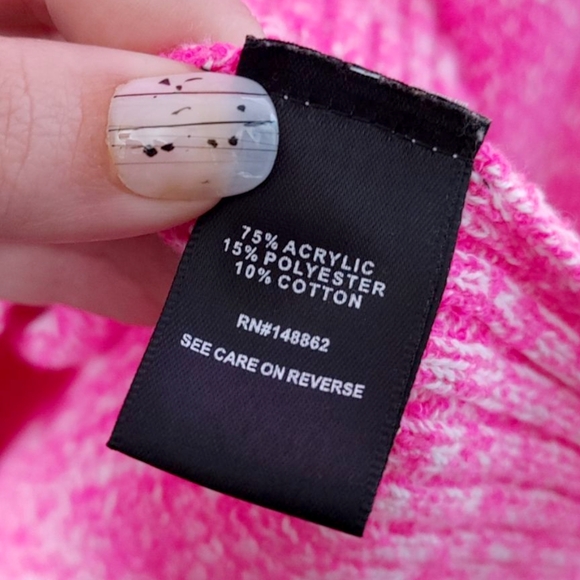 Torrid Pink Crew Neck Sweater - Picture 11 of 12